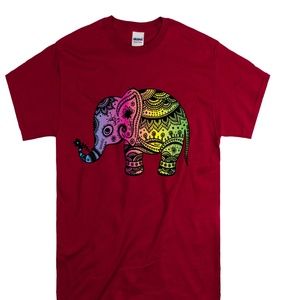 Colorful Elephant TShirt